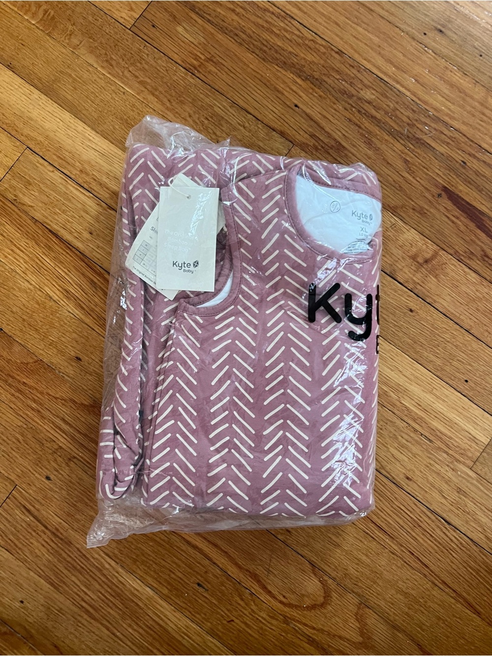 Kyte BABY 1.0 Tog Mauve Arrow Pattern Sleep Sack XL